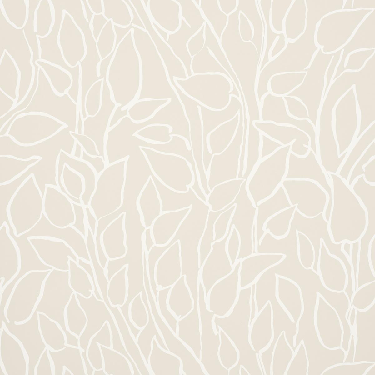 Schumacher Solandra Vine Natural Wallpaper