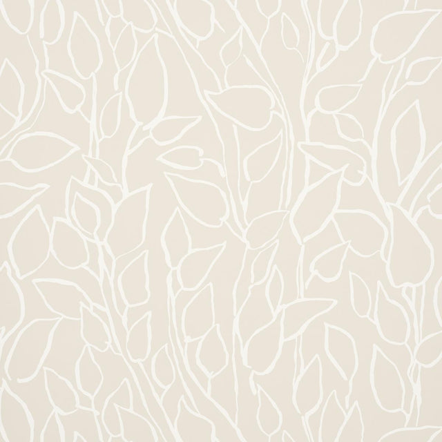 Schumacher Solandra Vine Natural Wallpaper