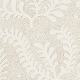 Schumacher Etched Fern Natural Wallpaper