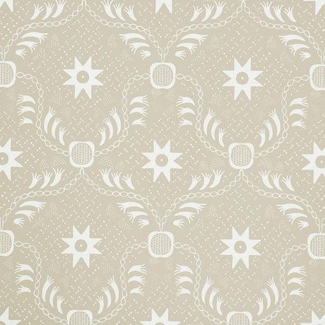 Schumacher Lancaster Sand Wallpaper