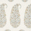 Schumacher Shirala Paisley Aqua Wallpaper