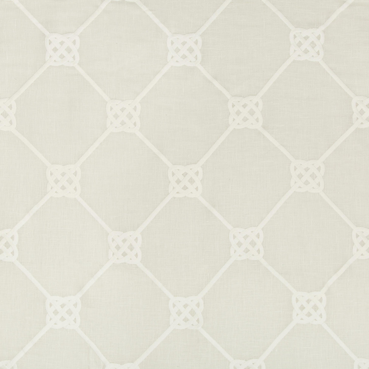 Kravet KNOT SHEER IVORY Drapery Fabric