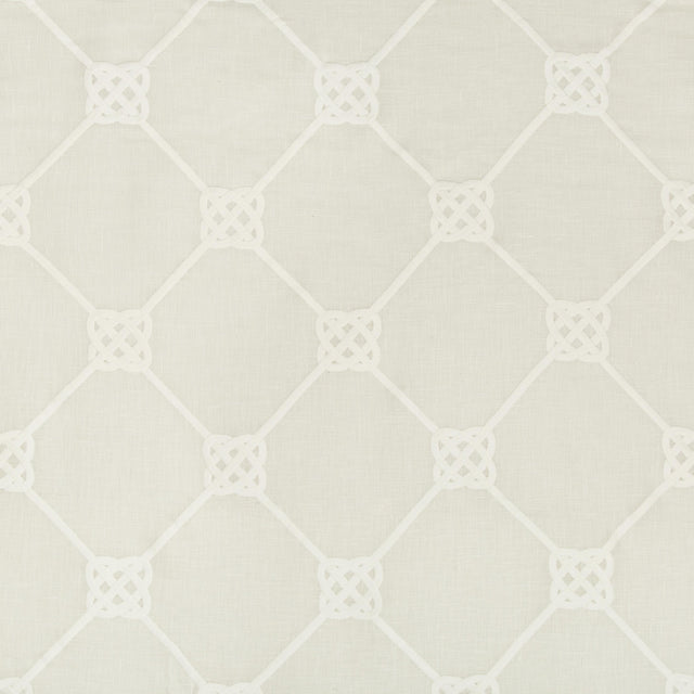 Kravet KNOT SHEER IVORY Drapery Fabric