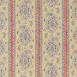 G P & J Baker COROMANDEL RED/BLUE Drapery Fabric