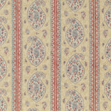 G P & J Baker COROMANDEL RED/BLUE Drapery Fabric