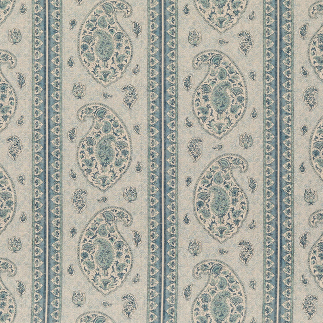 G P & J Baker COROMANDEL BLUE Drapery Fabric