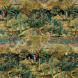 G P & J Baker RAMAYANA VELVET EMERALD/SAND Fabric