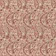 G P & J Baker BUKHARA PAISLEY RED Drapery Fabric