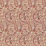 G P & J Baker BUKHARA PAISLEY RED Drapery Fabric