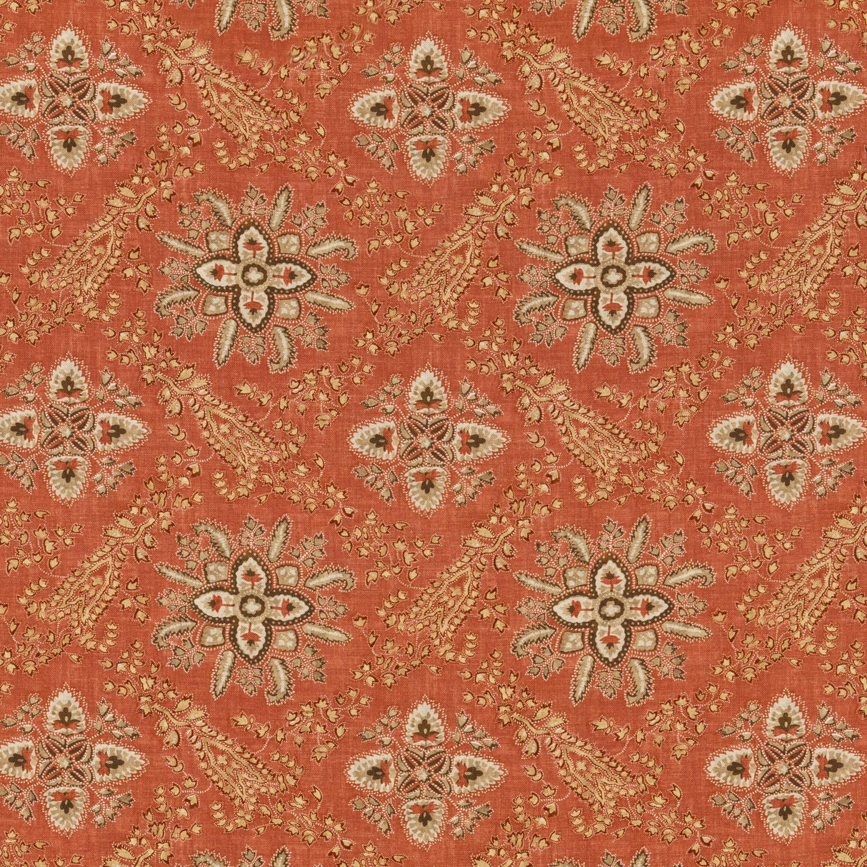 G P & J Baker CASHMIRA RED Fabric