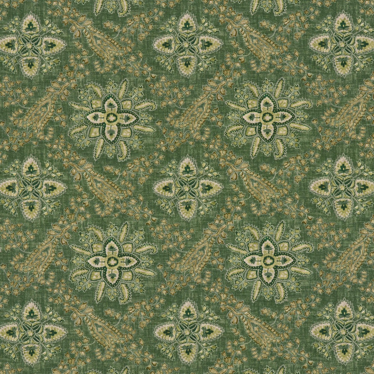 G P & J Baker CASHMIRA EMERALD Fabric