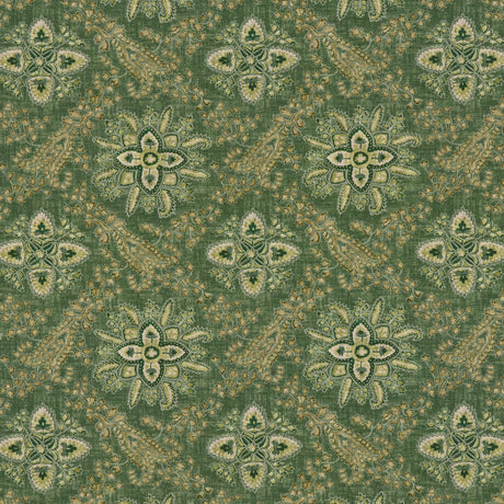 G P & J Baker CASHMIRA EMERALD Fabric