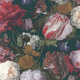 JF Fabrics 5252 Blue/Multi (67) Wallpaper