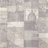 JF Fabrics 5255 Purple/Yellow/Gold (51) Wallpaper