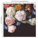JF Fabrics 5261 Black/Multi (99) Mural