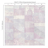 JF Fabrics 5267 Purple (53) Mural