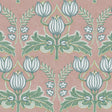 JF Fabrics 5269 Blush Pink/Sage/Green/Light Blue (42) Wallpaper