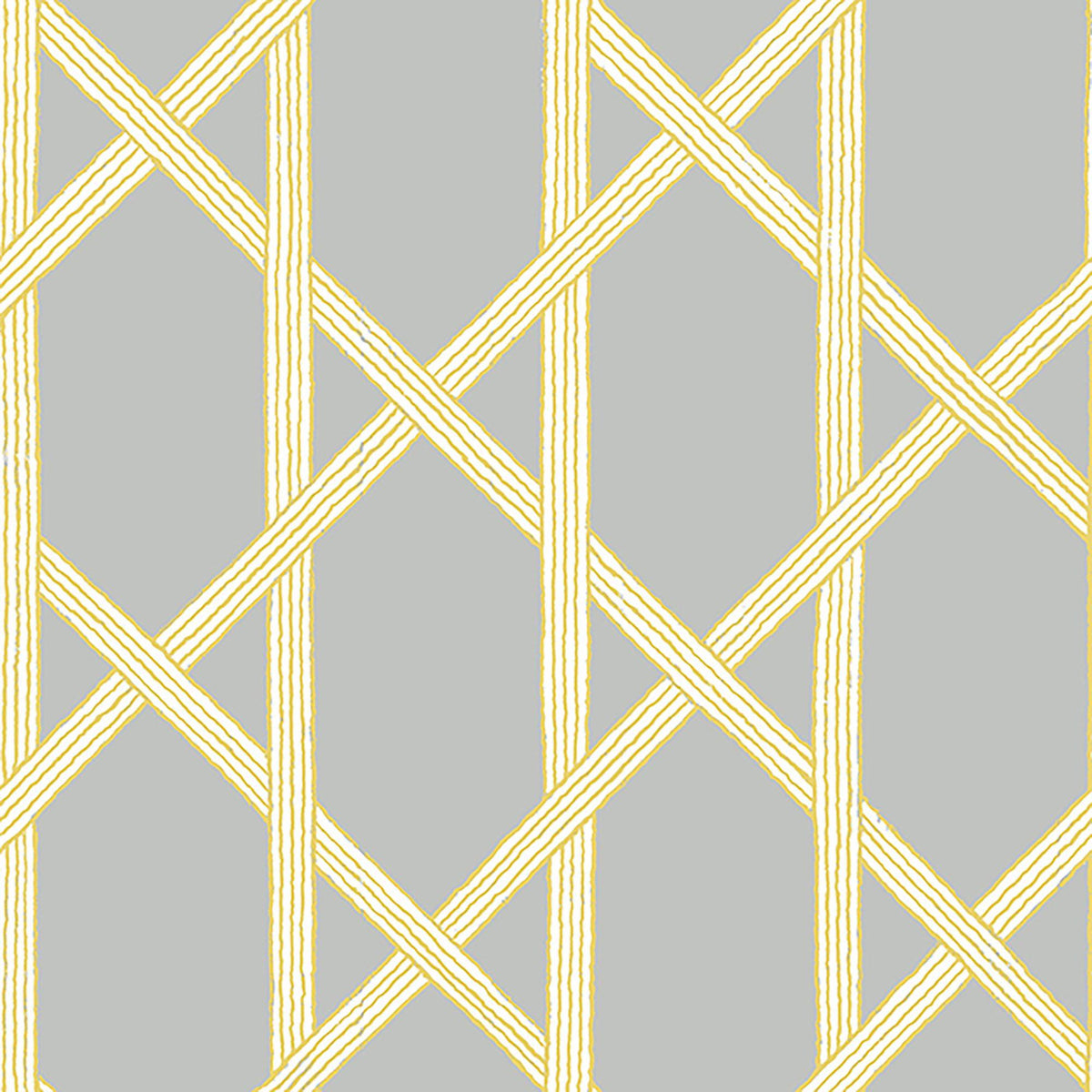 JF Fabrics 2234 Grey/Silver/Yellow/Gold (14) Wallpaper