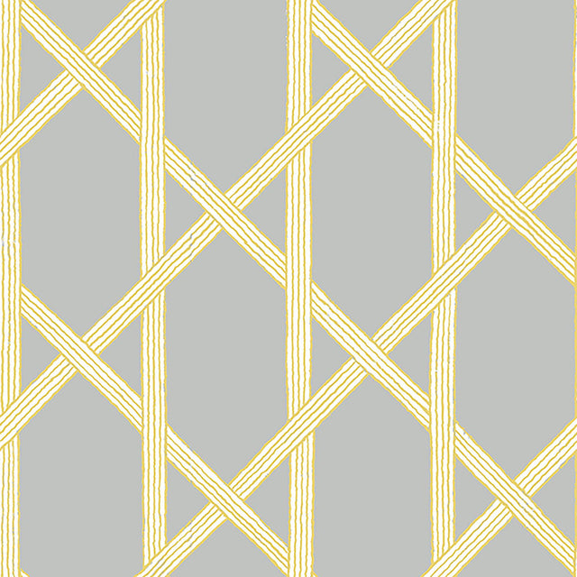 JF Fabrics 2234 Grey/Silver/Yellow/Gold (14) Wallpaper