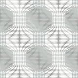 JF Fabrics 2241 Blue/Grey/Silver/Ivory (62) Wallpaper