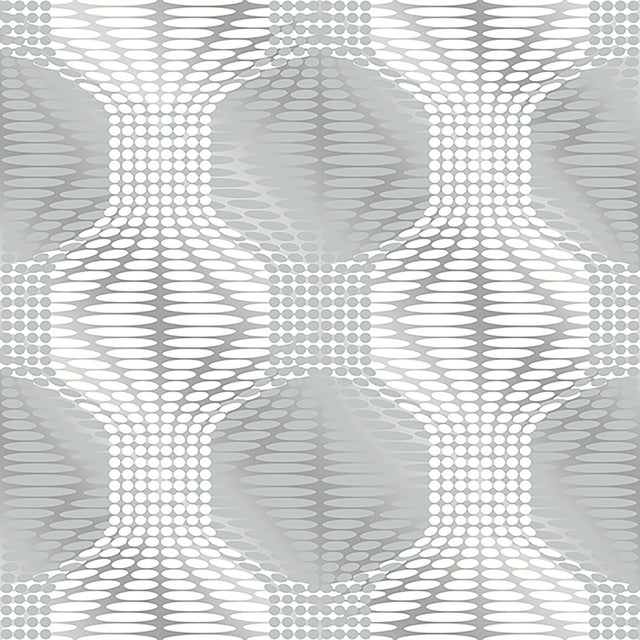 JF Fabrics 2241 Blue/Grey/Silver/Ivory (62) Wallpaper