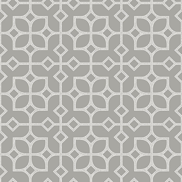 JF Fabrics 2245 Grey/Silver/Taupe (95) Wallpaper