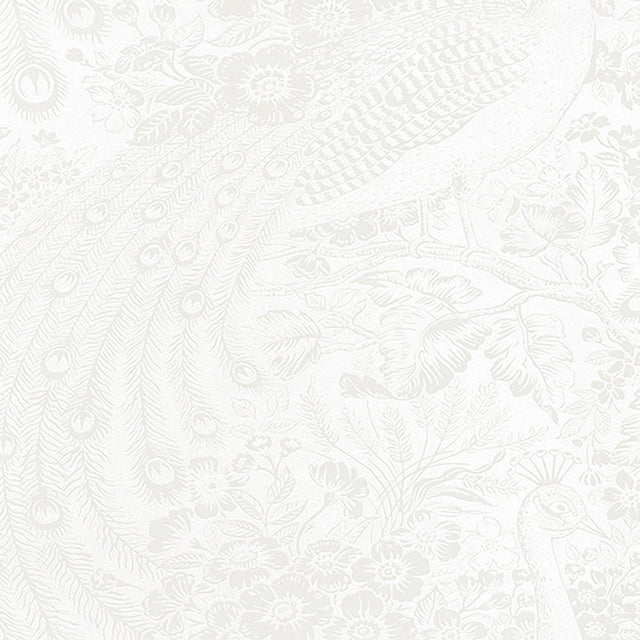 JF Fabrics 5271 Grey/Silver/Offwhite (90) Wallpaper