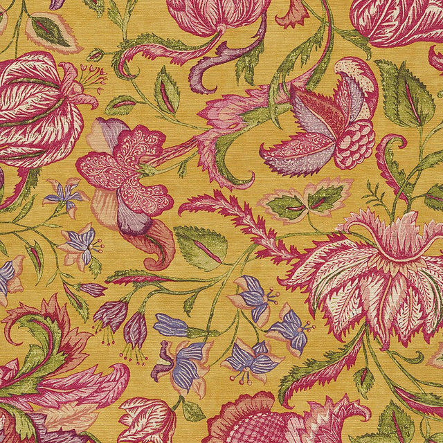 JF Fabrics 5293 Multi/Yellow/Gold (17) Wallpaper