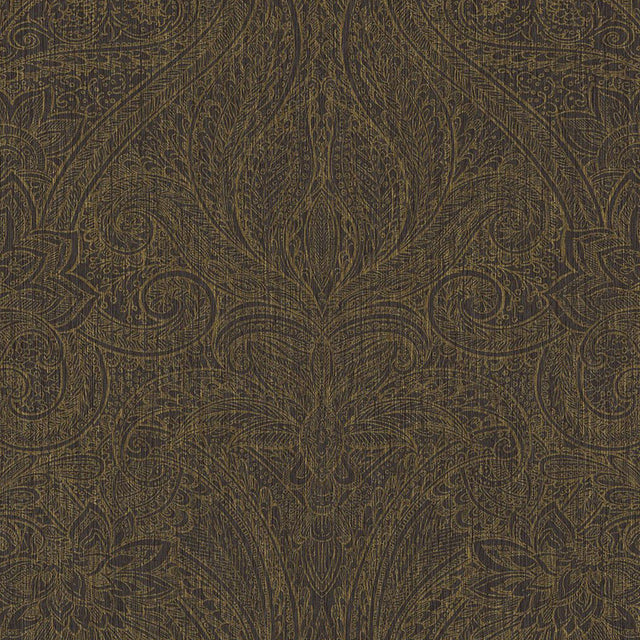 JF Fabrics 5298 Black (99) Wallpaper