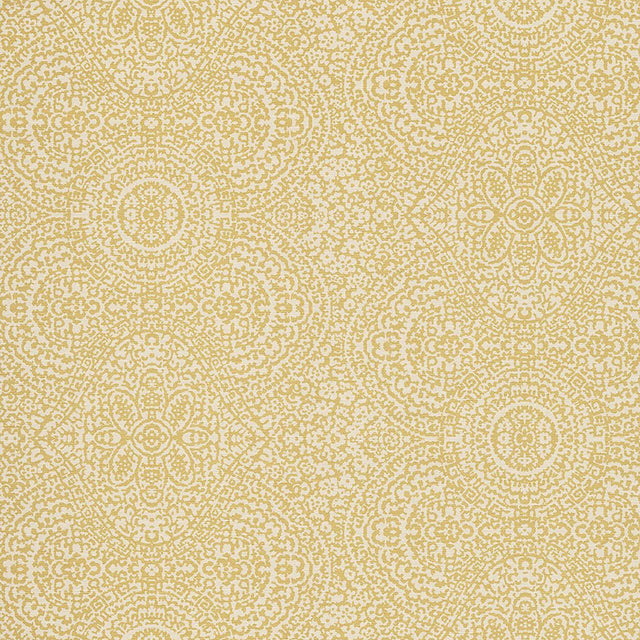JF Fabrics 5303 Yellow/Gold (16) Wallpaper