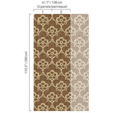 JF Fabrics 5326 Brown/Orange/Rust (29) Mural