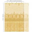 JF Fabrics 5345 Yellow/Gold (16) Mural