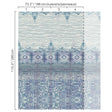 JF Fabrics 5345 Blue (64) Mural