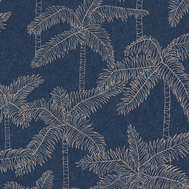 JF Fabrics 5356 Blue (68) Wallpaper