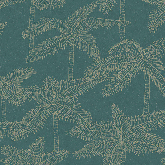JF Fabrics 5356 Green (77) Wallpaper