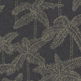 JF Fabrics 5356 Black (98) Wallpaper