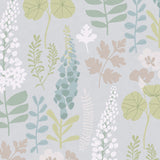 JF Fabrics 5408 Blue/Multi (62) Wallpaper