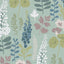 JF Fabrics 5408 Green/Multi (75) Wallpaper