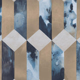 JF Fabrics 52084 Blue (67) Wallpaper