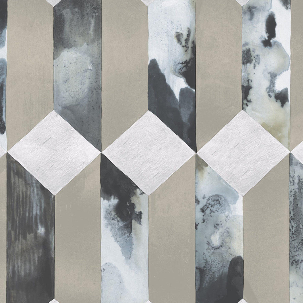 JF Fabrics 52084 Grey/Silver (96) Wallpaper