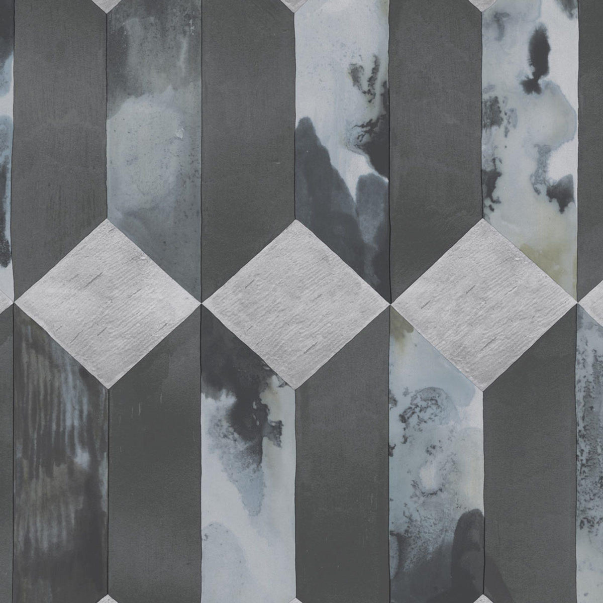 JF Fabrics 52084 Black (99) Wallpaper