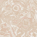 JF Fabrics 52085 Orange/Rust (22) Wallpaper