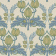 JF Fabrics 52090 Beige/Blue/Green/Yellow (65) Wallpaper