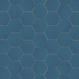 JF Fabrics 52090 Blue (65) Wallpaper