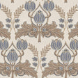 JF Fabrics 8142 Beige/Brown/Blue/Grey (35) Wallpaper