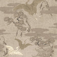 JF Fabrics 8147 Beige/Cream/Brown & Ivory (36) Wallpaper
