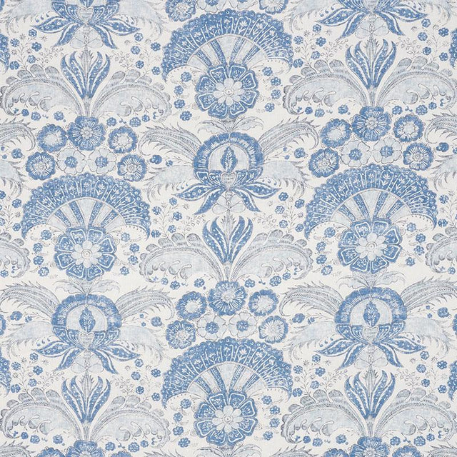 Schumacher Calicut Delft Fabric