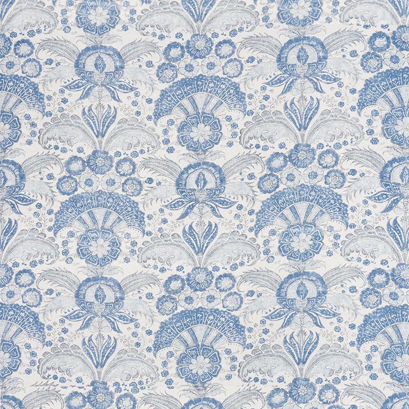 Schumacher Calicut Delft Fabric