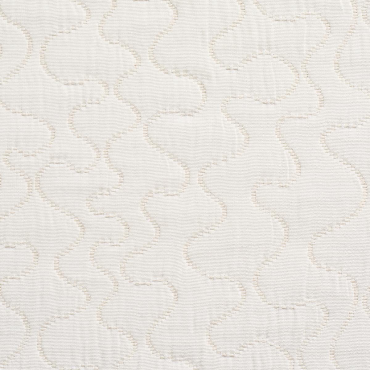 Schumacher La Belle Matelass Ivory Fabric