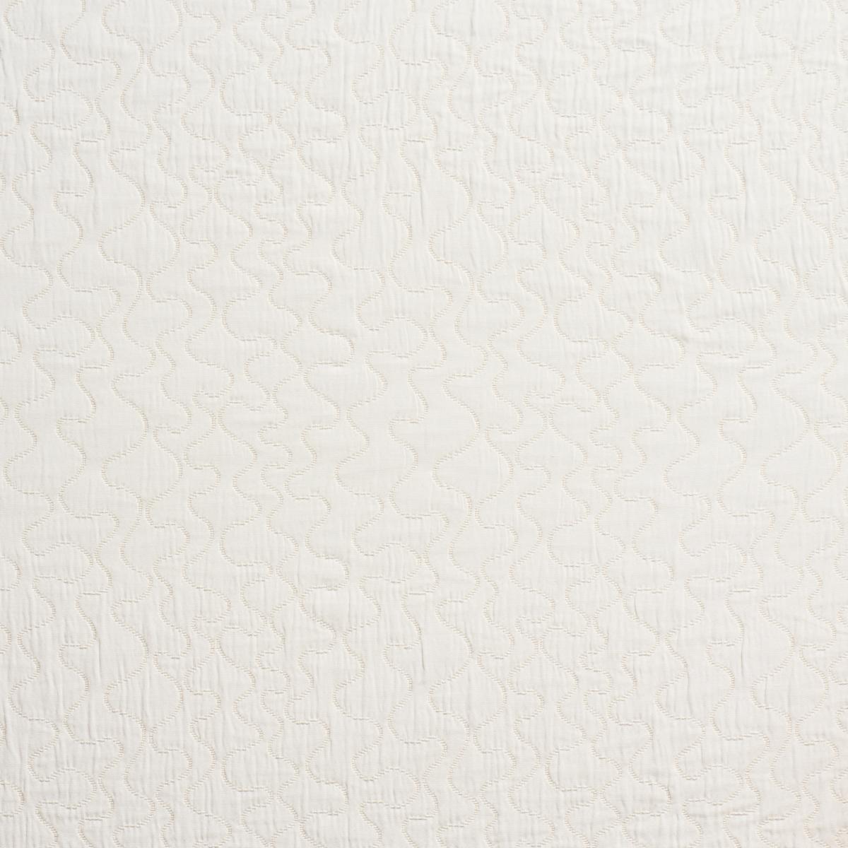 Schumacher La Belle Matelass Ivory Fabric